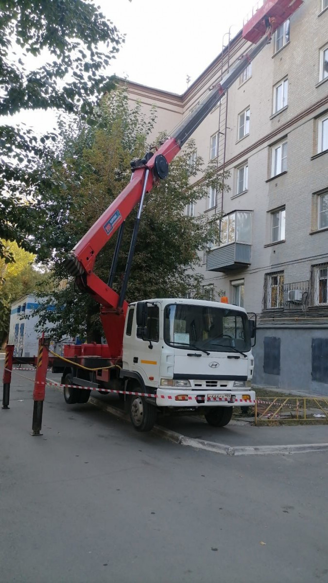 Демонтаж электрооборудования с документами на автовышке в Белгороде